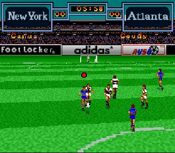 Tony Meola's Sidekicks Soccer (USA) screen shot game playing